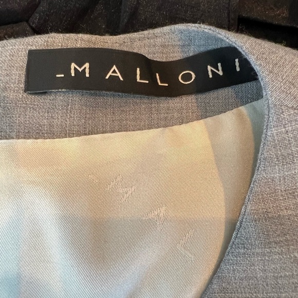 Malloni Grey Button Down Dress - Picture 7 of 13